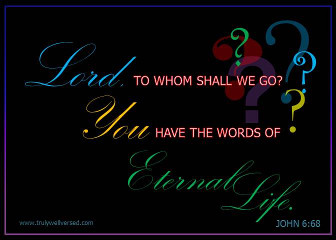 john 6 68